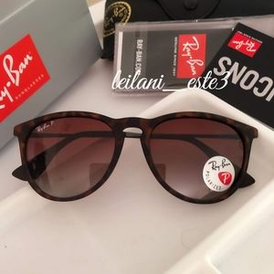 NEW Ray-ban Erika Tortoise POLARIZED